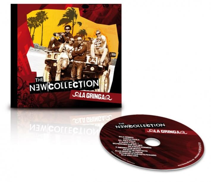 Caixa cd i cd 710x612 - Creación de la imagen del grupo de música The New collection