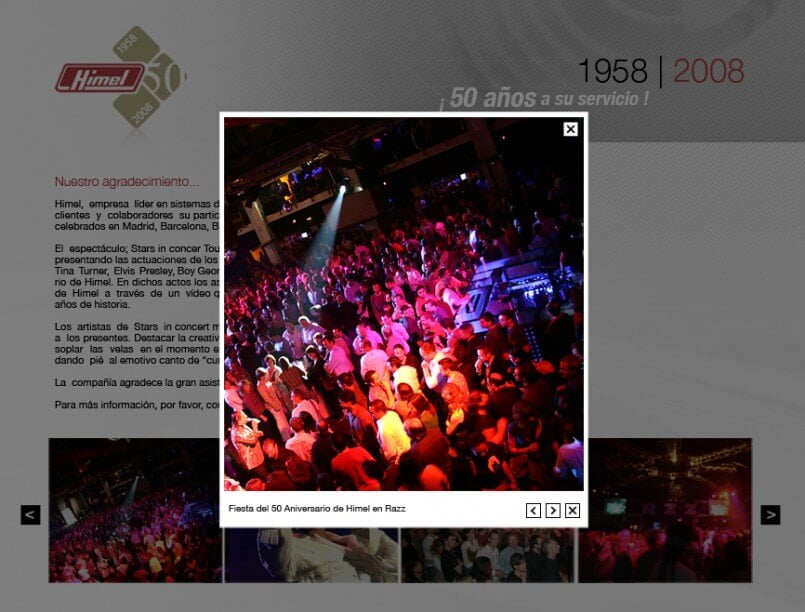 himel50 visualizacion 805x612 - Mediactiu desarrolla la campaña del 50 aniversario de Himel