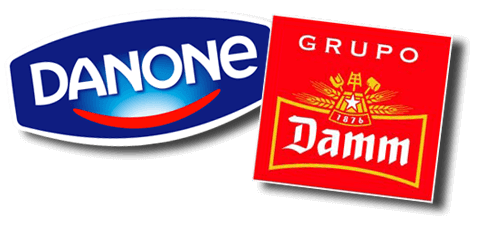 logo danone Damm - El branding y sus "parecidos asombrosos"