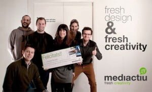 premio disseny grafic Barcelona 300x183 - El estudio de diseño gráfico Mediactiu premia tu mejor momento