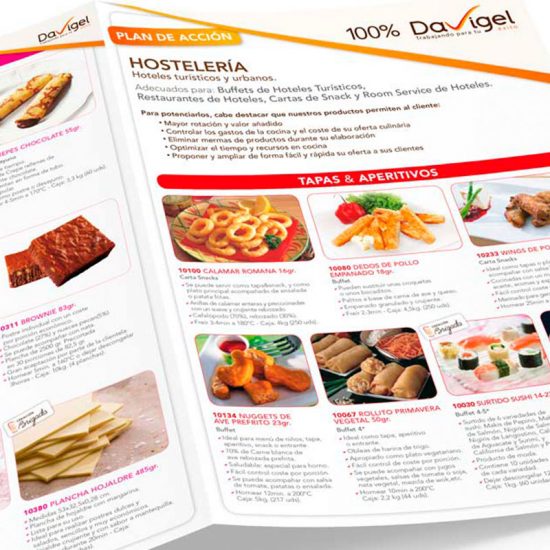 diseno de diptico barcelona 550x550 - Díptico publicitario para hostelería