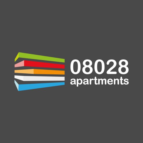 diseno logotipo hotel barcelona 550x550 - Desarrollo de señaletica para apartahotel