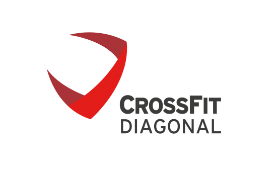 branding crossfit diagonal barcelona flyer logo 1