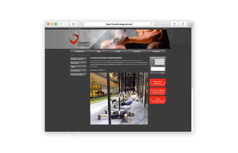 branding crossfit diagonal barcelona web instalaciones 950x612 - Proyecto global de comunicación para CrossFit Diagonal