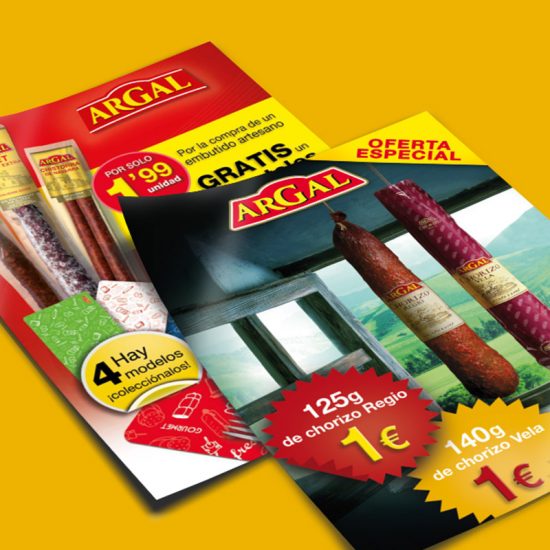 carteles promocionales alimentacion 550x550 - Carteles para campaña promocional