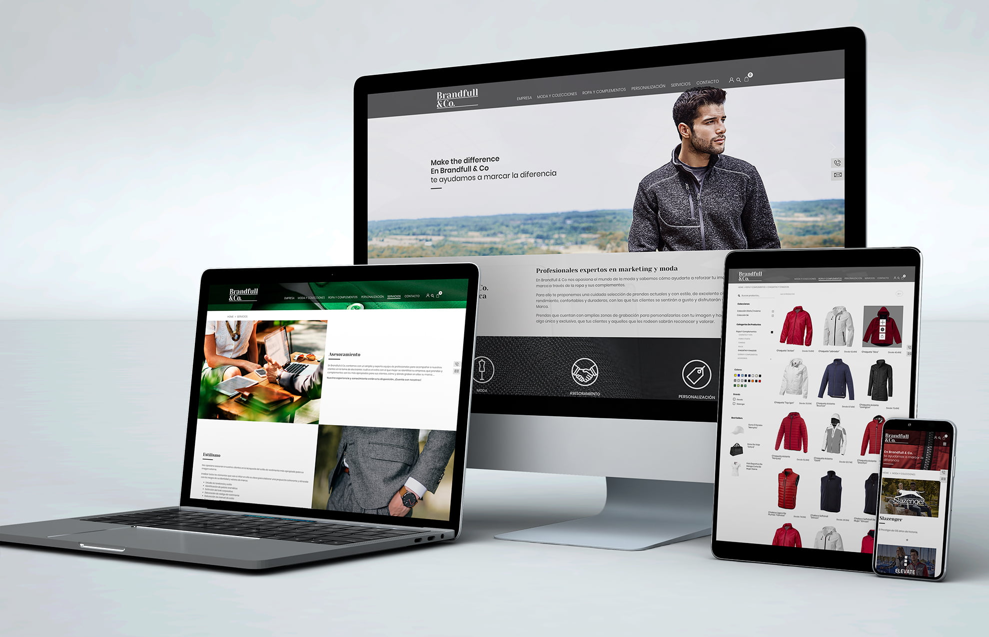 creacion pagina web moda - Brandfull&Co, un proyecto integral de diseño