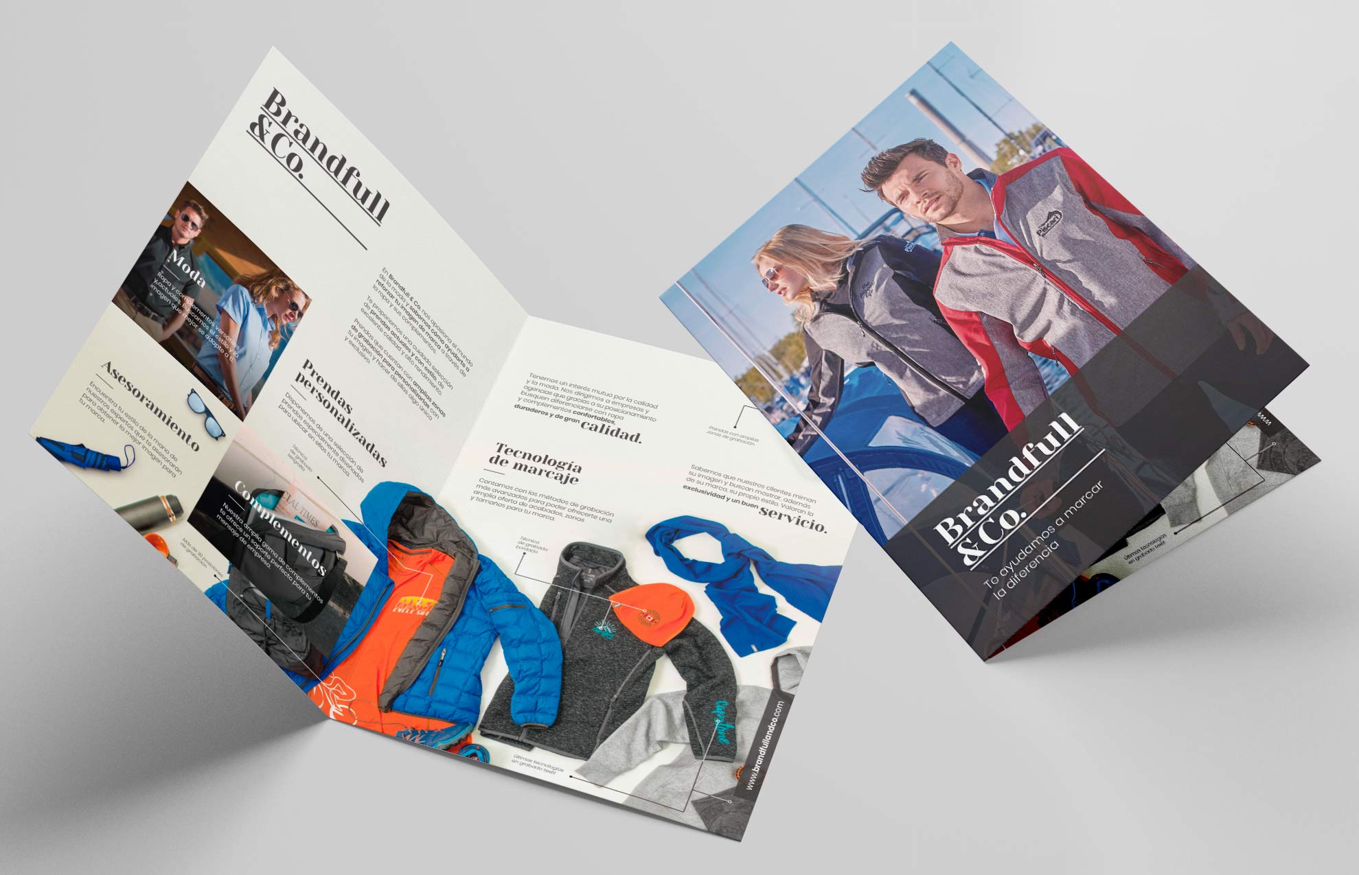 diseno sales folder marca moda - Brandfull&Co, un proyecto integral de diseño