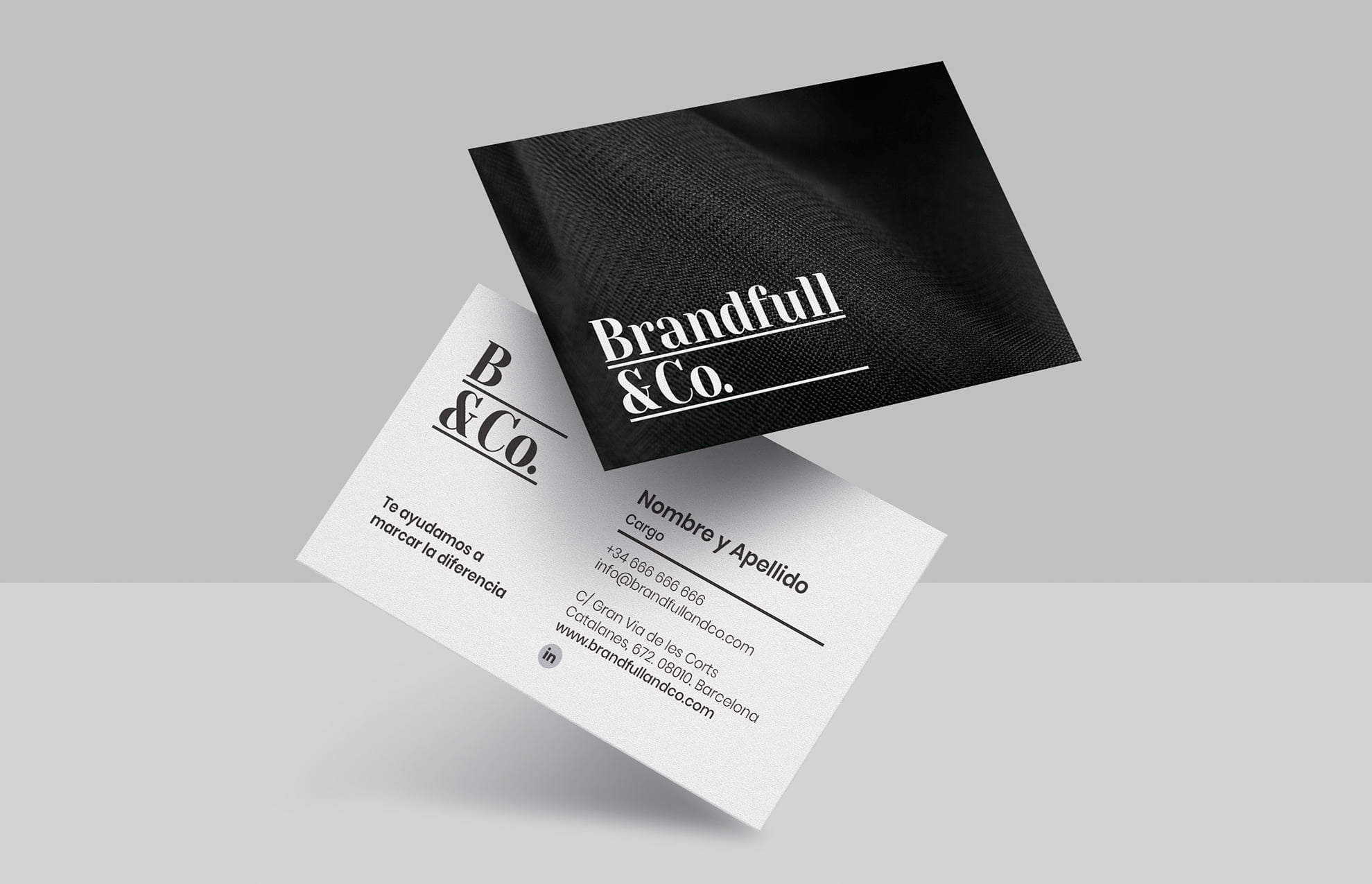 diseno targeta comercial moda - Brandfull&Co, un proyecto integral de diseño