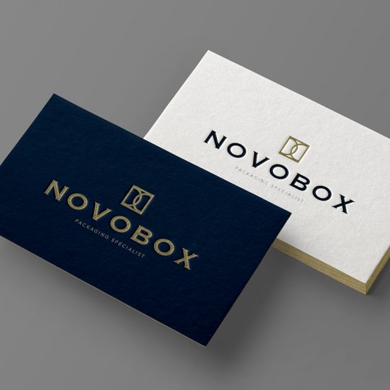 diseno de imagen corporativa barcelona 550x550 - Restyling de marca para Novobox