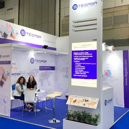 produccion stand para ferias 550x550 - Stand para feria de alimentación animal