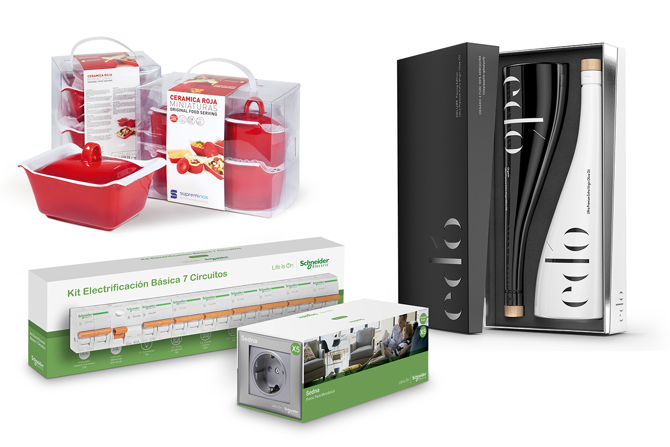 diseño de pack industrial y bebida