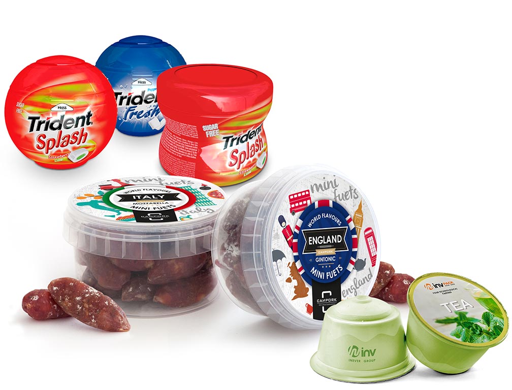 diseño de packs alimentación y confiteria