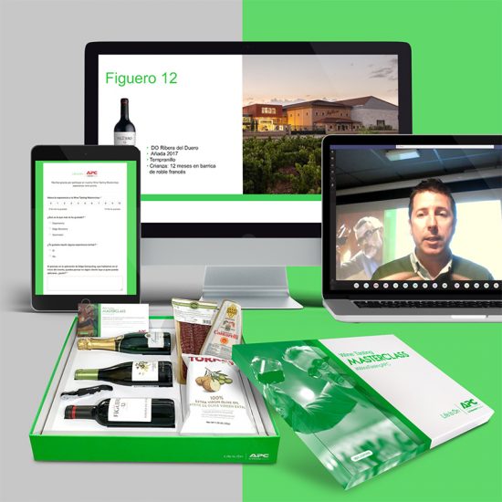evento online cata de vinos 550x550 - Evento online para mantener activa la relación con los distribuidores