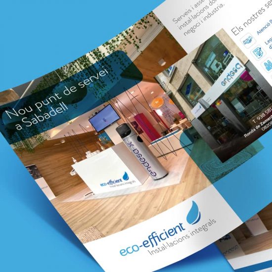 flyer corporativo endesa barcelona