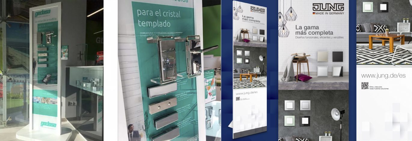 proyectos, marketing, noticias - - Cómo aumentar tus ventas con expositores PLV expositor florstand producto 1371x471 - Cómo aumentar tus ventas con expositores PLV