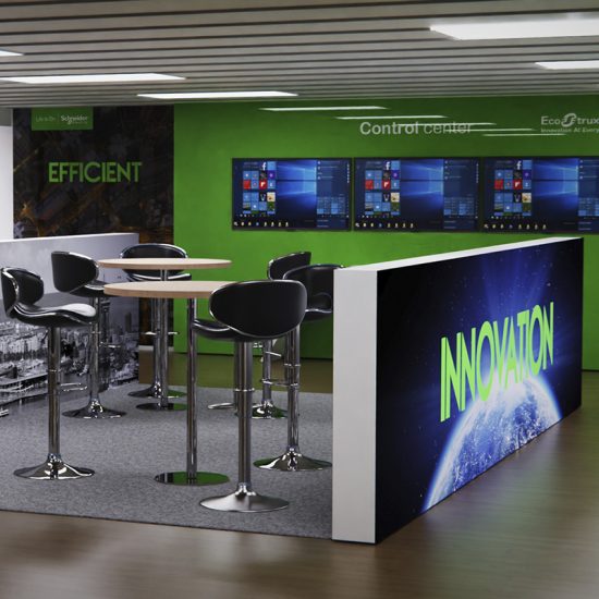 creación y diseño de showroom para empresa