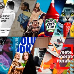 Tendencias de diseño gráfico 2026: diseño humano, tipografía, composiciones por capas, color y branding estratégico